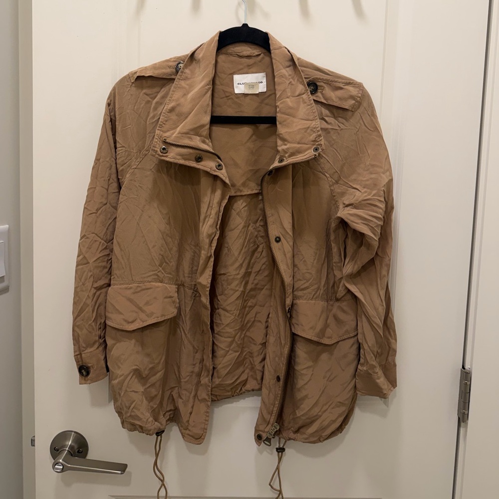 Club Monaco Tan Utility Jacket
